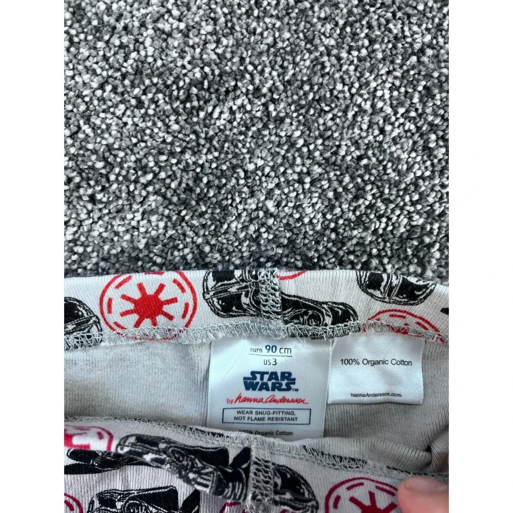Hanna Anderson Star Wars Pajamas Set,  Long Sleeve,‎ Size 90 US 3 Two Shirts